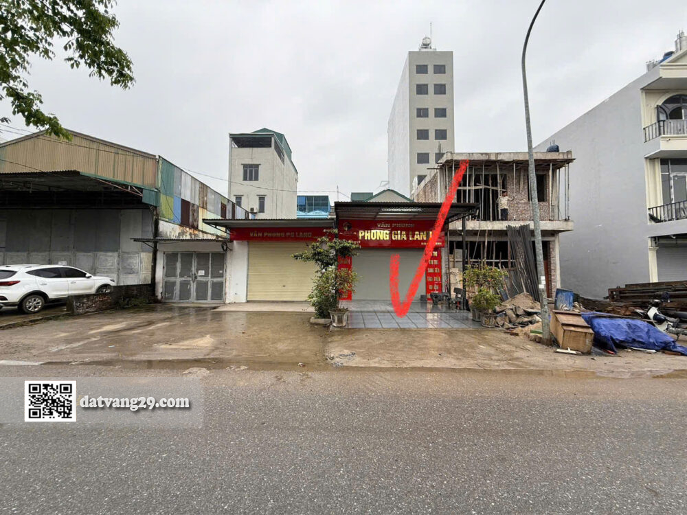 Bán đất Tràng An thị trấn Chúc Sơn 74.4m² Đường rộng ô tô ra vào thoải mái