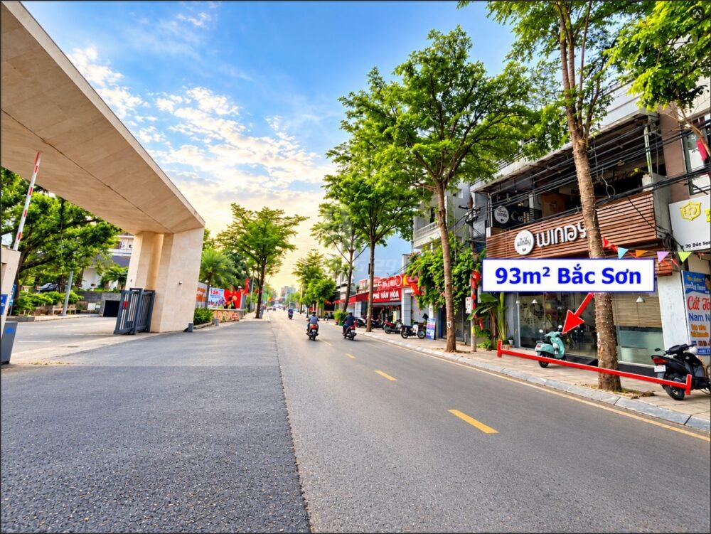 Bán nhà Khu Bắc Sơn Phường Chương Mỹ 93m² nhà 3 tầng kiên cố,đối diện UBND Phường